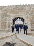 Azerbaijani president and his spouse visit Gala State History-Ethnography Preserve (PHOTO)